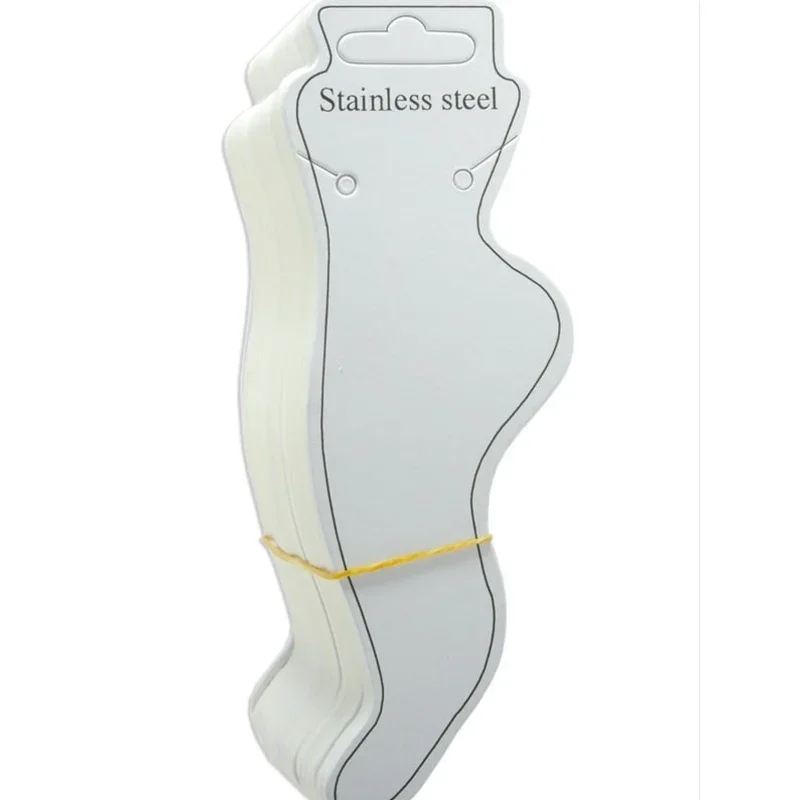 Çelik Yazılı Kalın Halhal Kartı 5×15 cm – 100 Adet